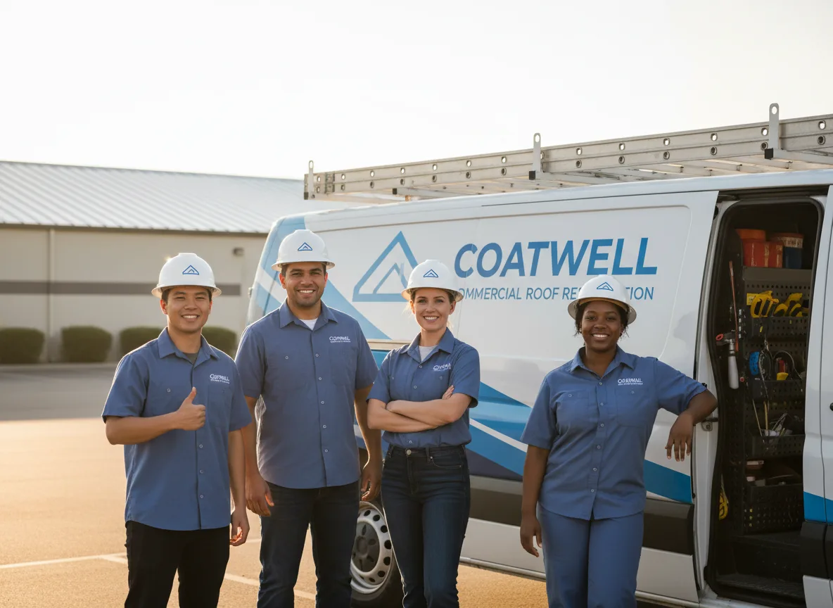 Commercial roof coating company in Manchester, CA